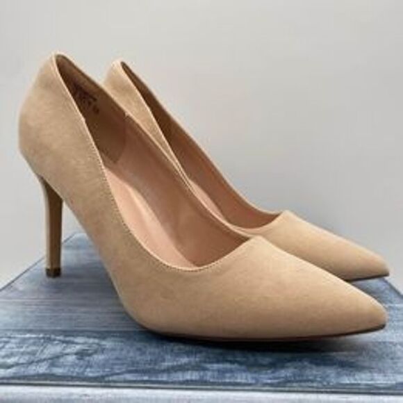 Dream Pairs Shoes - NEW DREAM PAIRS Women's Classic Pointed Toe Pumps Nude Size 9
